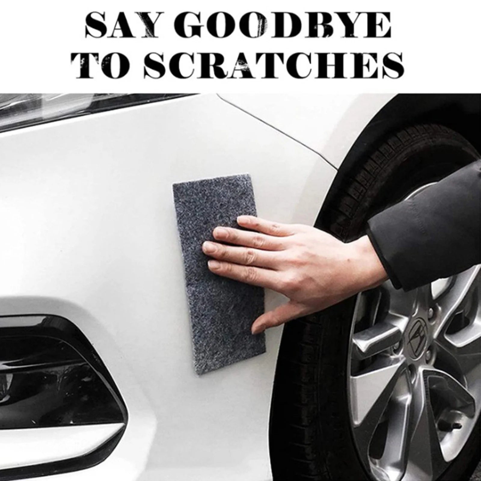 12 Pcs Nano Sparkle Cloth for Car Scratches, Nano Magic Cloth,Nano Sparkle Cloth Scratch Remover Easily Repair Scratches Paint Residues Water Spots Remover, Nanosparklecloth Scratch Remover Erase
